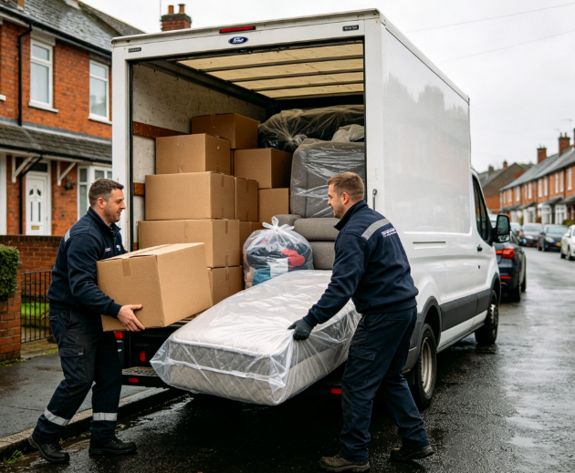 2-Bed Comfort Move (2 People + Large Van)